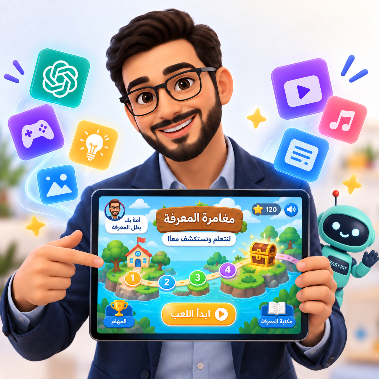 سلسلة تصميم الألعاب التفاعلية للمعلم الرقمي